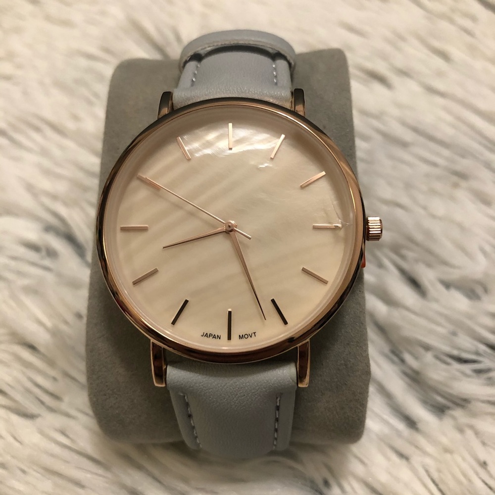 Women’s analog watch blue/white